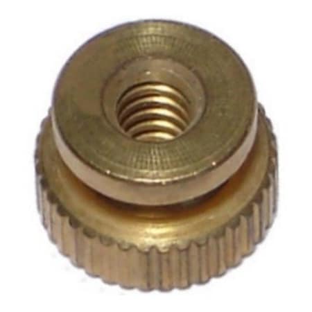 Midwest Fastener Rivet Nut, #6-32, Brass, 15 PK 61071